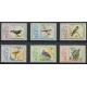 CUBA 1986 Yv. 2674/9 SERIE COMPLETA DE ESTAMPILLAS MINT FAUNA AVES PAJAROS FLORES